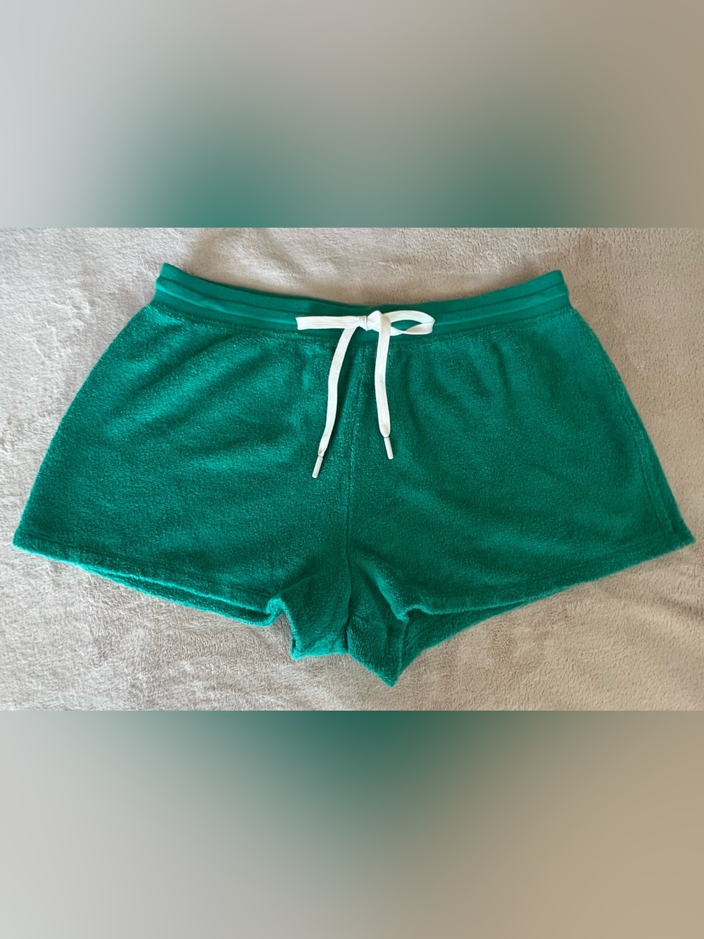 Outerknown Emerald Green Terry Shorts